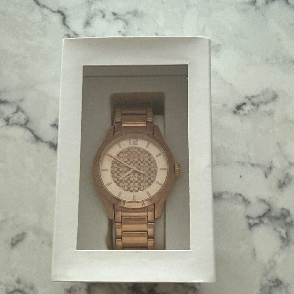 Coach Gold-Tone Watch